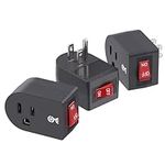 Cable Matters 3 Pack Grounded Outle