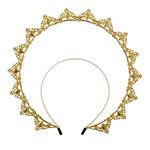 BLESSUME Halo Crown Mary Goddess Headband for Women Halloween Costume Goddess Helmet (Style#7)