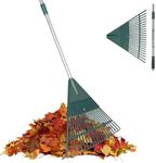 ORIENTOOLS Garden Leaf Rake, Garden