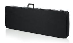 Gator GWE-BASS Hard-Shell Wood Case for Bass Guitars, Black