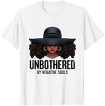 Unbothered Sassy Black Queen African American Ladies Gifts T-Shirt