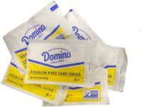 Thrifty Basics Domino Pure Cane Sugar Granulated Sugar, NON-GMO, 0.10 Ounce (2.83 Gram) 100 Bulk Sugar Packets