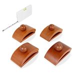 Katai - Quilt Clamps - Set of 4, Large, Wood, Wall Mount Hangers for Rug, Tapestry - Complete with Screws and Tape Measure