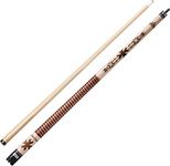 Viper by GLD Products Desperado 58" 2-Piece Billiard/Pool Cue, Iron Cross, 19 Ounce,Tan,50-1006-19