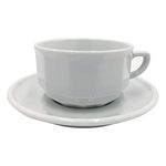 Apilco Bistro Range: White, Breakfast Cup and Saucer