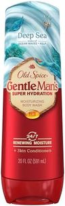 Old Spice Super Hydration GentleMan’s Body Wash, 24/7 Renewing Moisture, Gentle on Skin, Deep Sea Scent, 20 fl oz