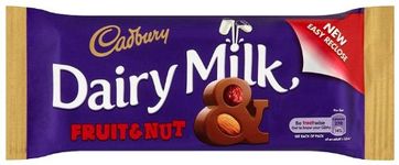 Cadbury Dairy Milk Fruit and Nut Chocolate 54 g (Pack of 24)