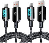 FOSION USB C Cable 100W，2-Pack 4FT 