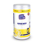 Core Clean Disinfecting Surface Wipes, Disinfectant Multi Purpose Wet Wipes for Sanitizing Surfaces, 100 Pulls, Lemon, Pack of 1