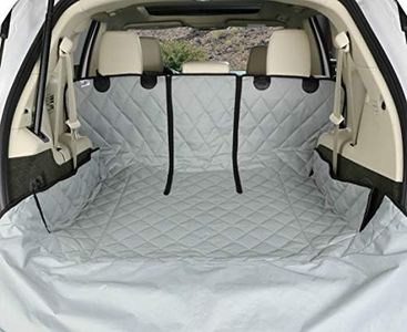 4Knines SUV Cargo Liner for Fold Down Seats - 60/40 Split and Armrest Pass-Through Compatible - USA Based Company (Extra Large, Grey)