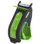 Tendo Premium Tape Dispenser, Tape Gun for Packing Boxes, Parcel Packing Tape Dispenser, Ergonomic Tape Dispenser for 2" Packing Tapes, Light Tape Gun for Packing Boxes - Green