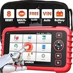 LAUNCH OBD2 Scanner,2024 CRP129X Elite Scan Tool, 8 Hot Reset ServicesTPMS/Oil/EPB/SAS/BMS/Throttle Reset,Injector Coding, Life-time Wi-Fi Update, ABS/SRS/TCM/Engine Car Scanner,Auto VIN, Battery Test