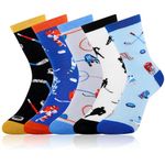 Moyel Hockey Gifts For Boys 8-12 Year Old Funky Hockey Socks Funny Novelty Socks For Boys Fun Hockey Gift Ideas For Teen Boys Kids Girls On Christmas Birthday