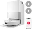 roborock Qrevo Master Saugroboter mit Wischfunktion&Hebarem Wischmopp, FlexiArm Design, HyperForce Saugkraft von 10.000 Pa, zusätzlich 2 Wischmops, Roboterstaubsauger-Set(Weiß)
