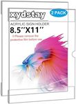 xydstay 2 Pack 8.5 x 11 Wall Mount 