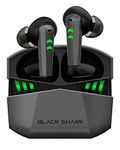 Black Shark Wireless Earbuds with 35ms Ultra-low Latency, Wireless Headphones with Premium Sound, Bluetooth 5.2, 10mm Drivers, 4 Hyperclear Mics, IPX5 Waterproof, 20H Play Time, Comfort Fit