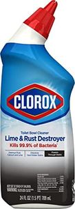 Clorox Toilet Bowl Cleaner Lime & Rust Destroyer 24 Ounces (Package May Vary)