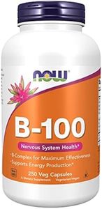 NOW B-100 Vitamin, 250 Veg Capsules