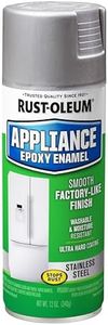 Rust-Oleum 7887830 Specialty Appliance Epoxy Spray Paint, 12 oz, Stainless Steel