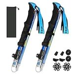 Walking Poles - 2 Pack Collapsible 