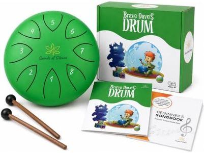 Steel Tongue Drum Storybook and Songbook, Brave Dave Drum