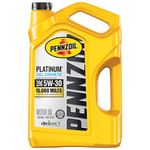 Pennzoil 550046126 Platinum 5 quart 5W-30 Full Synthetic Motor Oil for Car (SN/GF-5 Jug)