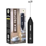 PRO365 Quick Charge Coffee Frother Premium Double Whisk | 1 Year Warranty | Whisker| Egg Beater| Mocktails| Lassi |Free E-Recipe Book Included QR Code|