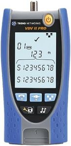 TREND Networks | R158005 | VDV II Pro | Cloud Connected | Voice, Data and Video Cable Verifier | Copper Cable Tester | Advanced Wiremap & Troubleshooting Tool