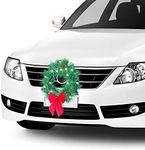 Christmas Car Decoration Wreath wit