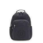 Kipling SEOUL School Backpack, 44 cm, 27 liters, Grey (Night Nc)