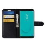 HualuBro ZTE Blade A3 Lite Case, Premium PU Leather Magnetic Shockproof Book Wallet Folio Flip Case Cover with Card Slot Holder for ZTE Blade A3 Lite Phone Case (Black)