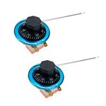 Rannb Capillary Thermostat Switch 50-300 Celsius Rotary Switch Temperature Controller - 2pcs