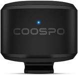 COOSPO Bike Speed Sensor BK9S, Bluetooth 5.0 ANT+ Cycling Speed Sensor, Bicycle Speed Sensor Tracking Speed Distance, IP67 & 300H Battery, Compatible with Rouvy/Zwift/Peloton/Wahoo/GPS Bike Computers