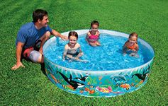 Intex Ocean Coral Reef Snapset Instant Kids Childrens Swimming Pool, 58461ep, Multicolor