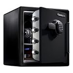 Sentry Safe SFW123FTC Fireproof Water Resistant Large Safe, Black