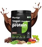 Plantigo Clean Plant Protein Powder | No Preservatives, No Banned Substances |Super Protein Blend- Pea, Brown Rice, Flax, Pumpkin 21SuperFoods Vegan Protein For Men, Women (Brazilian Chocolate - 1 Kg)