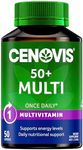 Cenovis 50 Plus Multi - All-in-One Multivitamin - Daily Nutritional Support for People 50 Years and Over, 50 Capsules