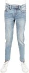 CULTURA Boys Pants, Big Boy & Little Kids Stretch Slim Fit Jeans for Boys Size 4-20, Light Blue - Stretch Denim, 10