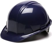 Pyramex SL Series Cap Style Hard Hat 4 Point Ratchet Dark Blue