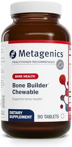 Metagenics Bone Builder® Chewable – Enhanced Bone Support with Vitamin D & Magnesium* | 30 Servings