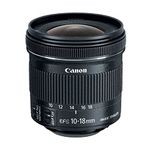 Canon EF-S 10-18MM f/4.5-5.6 is STM Zoom Lens (Black)