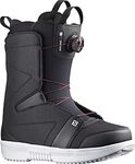 Salomon Faction BOA Mens Snowboard Boots Black/Black/White 13.5 (31.5)