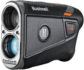 Bushnell Golf Tour V6 Patriot Laser Rangefinder - Unmatched Accuracy, Clear Display, Tour-Approved Performance, Visual Flag Jolt, BITE Magnetic Mount, IPX6 Weather Resistance