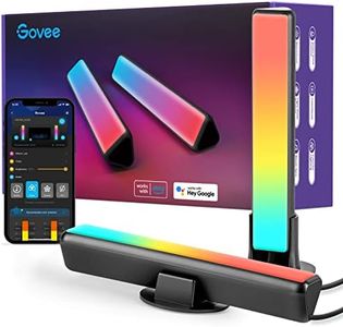 Govee RGBICWW LED Lightbar, TV Backlight Compatible with Alexa and Google Assistant, App Control, Dimmable, 16 Million Colours for Room, Gaming Decoration