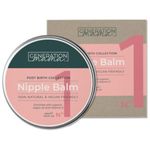 Generation Mama Nipple Cream For Breast-feeding - 100% Natural Organic Vegan & Lanolin Free - Made In The UK - Nipple Balm For Sore & Cracked Nipples With Vitamin E - Newborn & Hospital Bag Essential