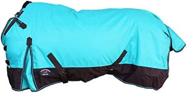 CHALLENGER 78" 1200D Turnout Waterproof Horse Winter Blanket Heavy 583G