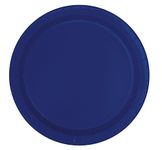 Navy Blue Dinner Plates, 16ct