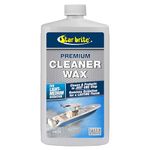 STAR BRITE One-Step Premium Cleaner Wax - Cleans and Protects in One Easy Step - Removes Light to Medium Oxidation for a Long Lasting Finish - 32 OZ (089632P)