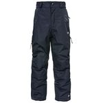 Trespass Men's Trespass Kids Marvelous Ski Pants Black 7 8 Years, Black, Years UK