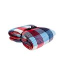 Vera Bradley Fleece Plush Throw Blanket Patriotic Plaid One Size